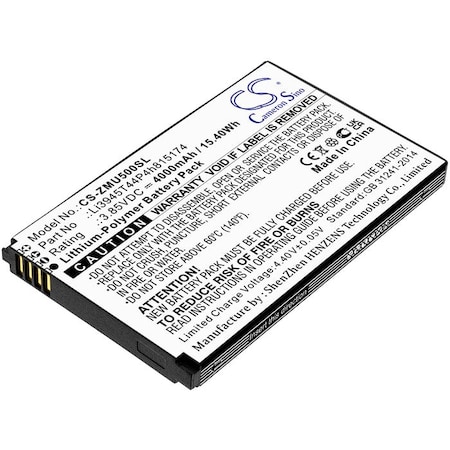 Bsc Preferred ZTE MU500 MU501 Hotspot Replacement Battery CS-ZMU500SL.2
